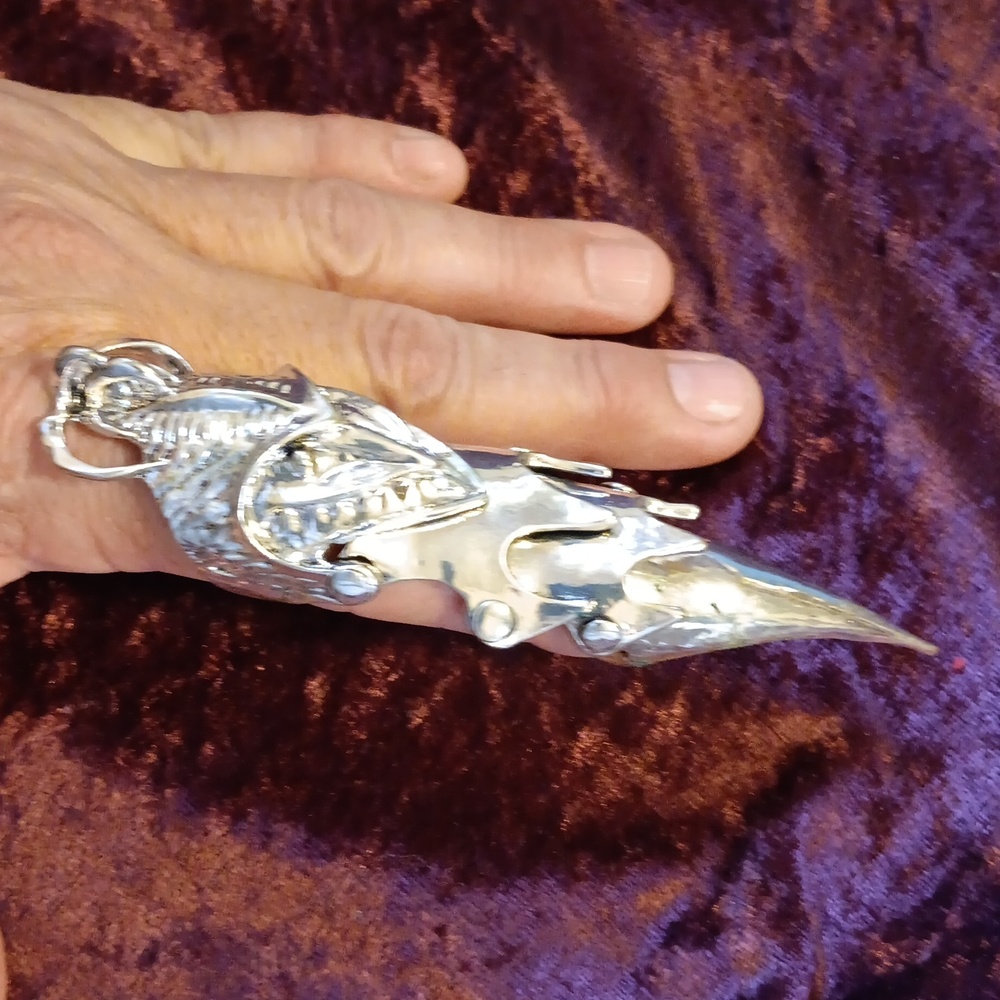 Full Finger Dragon Claw Ring - image 1